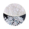 Mixed AB Color Half Round Beads Plastic Pearls ABS Craft Half Round Flatback Beads DIY Nail Decor Jewelry Making