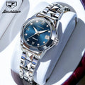 JSDUN 8813 Female Quartz China Manufacturer Waterproof Imported Movement Bracelet Width 14mm Coated Glass Quartz Watch