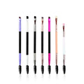 Dual Single Angled Brow Brush Spiral Mascara Brush Single Makeup Brush