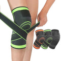 360 3D Plastic Compression Knitted Knee Support Brace Pad for Sport Exercise
