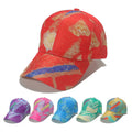 2026 Wholesale New Style Curved Digital Printed Sunshade Women Colored Graffiti Baseball Cap Unique Trend Unisex Cap