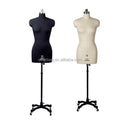 Hot Sale Shop Fiber Glass Half Body Curvy Female Used Dress Form Sewing Tailoring Adjustable Mannequin Female Body Bust Torso