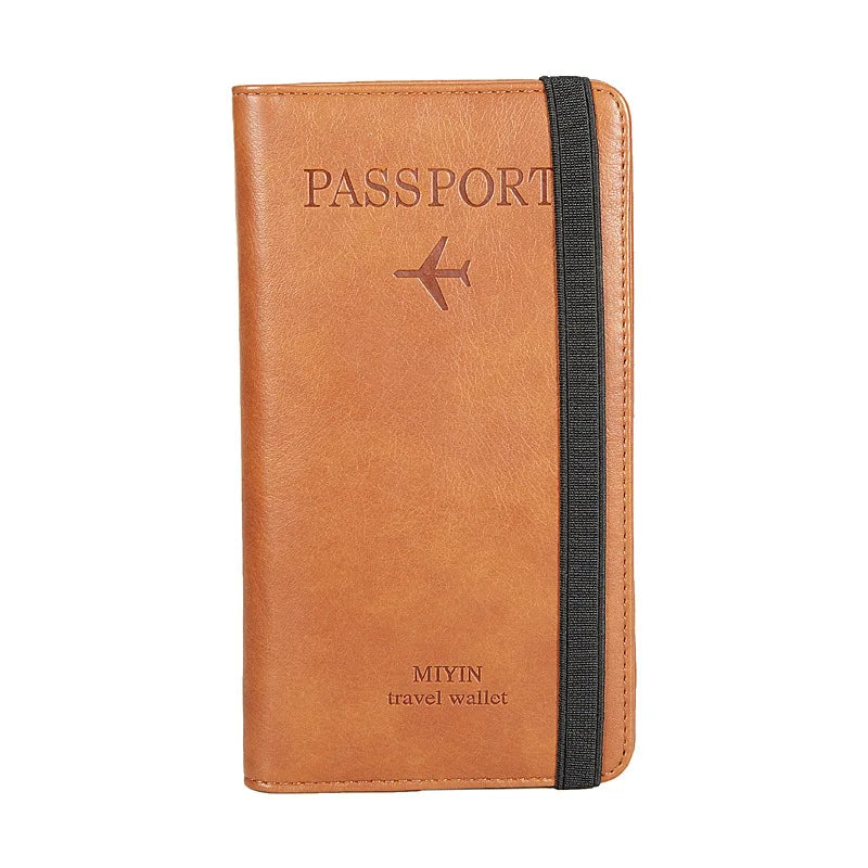 2026 New Women's Large Capacity RFID Korean Version Travel Clutch Multifunctional Large Capacity Bag