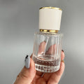 STOCK 30ml 50ml Transparent clear Perfume Bottles Empty Glass Mist Spray Bottles Dispenser Atomizer