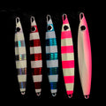 LETOYO 40g-150g Slow Jigging Lure Trolling Fishing Sinking Lead Fish Slow Jig Lure Metal Jigging Lure