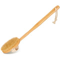 Factory Direct Sale Anti- Static Two Usages Removable Shower Brushboar Bristle Back Bath Brush