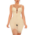 Private Label Strapless Full slip Slimming Shaper U Plunge Backless Bodysuit for Women Tummy Control Shapewear