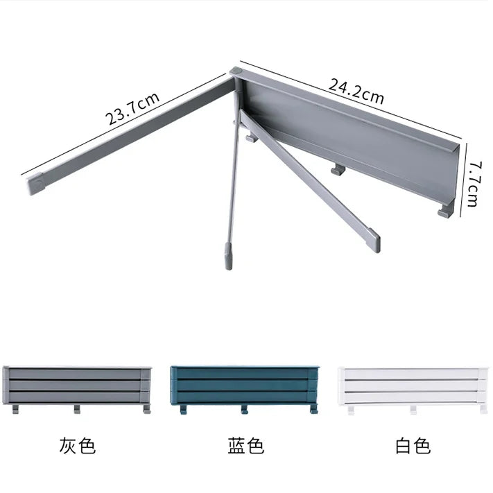 New Arrival Towel Hook Storage Holders Wall Mounted Bathroom Towel Rack Hanger  Plastic Wall Shelf Rod Sticker