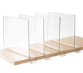 Store and Supermarket Acrylic Shelf Divider Factory Wholesale Clear Shelf Dividers Acrylic Warehouse PS Clothing Partition Board