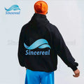 Custom Logo Hoodies Men 100% Cotton French Terry Vintage Acid Wash Hoodie Drop Shoulder Unisex Casual Thickened Warm Winter Wear