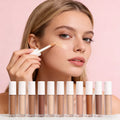 Wholesale Longlasting Vegan Cruelty Free Face Makeup Concealer Private Label Custom Logo High Definition Liquid Concealer