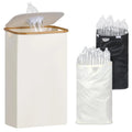 Home Kitchen 110L Large Collapsible Recycle Storage Bin with 2 Removeable Reusable Inner Bags and Lid for Bottles Cans
