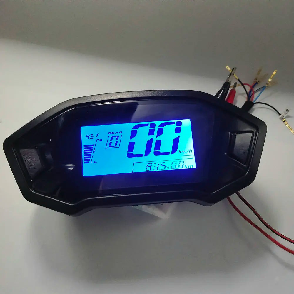 Electric Bicycle M3 Little Monkey 48v60v72v Dashboard Monster LCD Odometer 96v120v M5 Instrument Tricycle Meter E-scooter Part