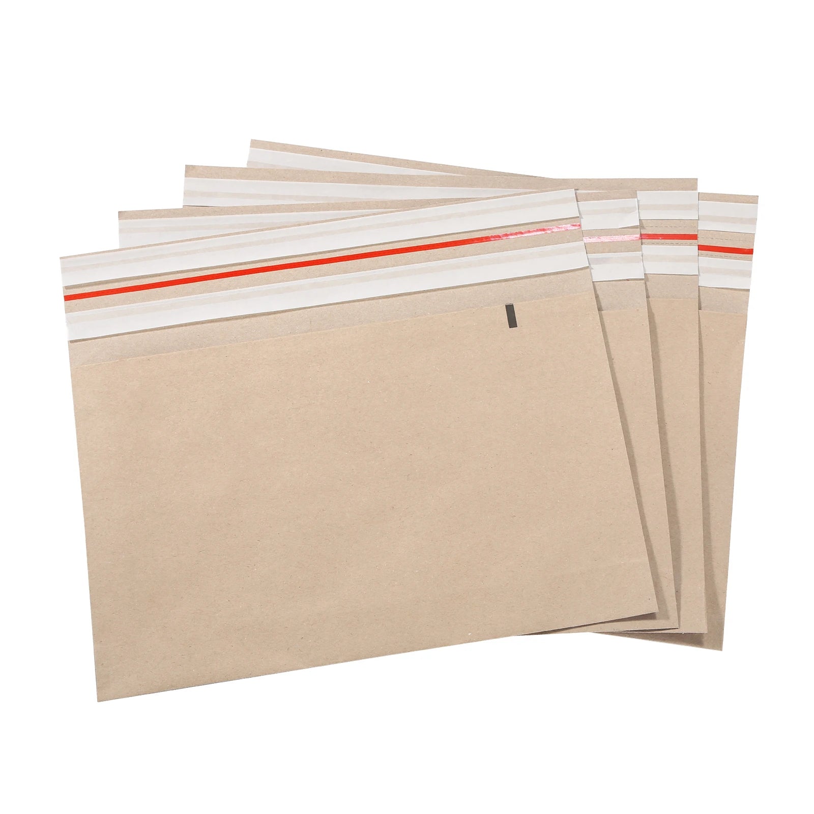 New Arrival Document Mailers Redi-Strip Self Seal Closure Rigid Stay Flat Mailer Flat Kraft Paper Envelope