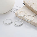 Anxiety Bead Stress Wholesale 925 Sterling Silver Multiple Round Bead Fidget Finger Ring for Women