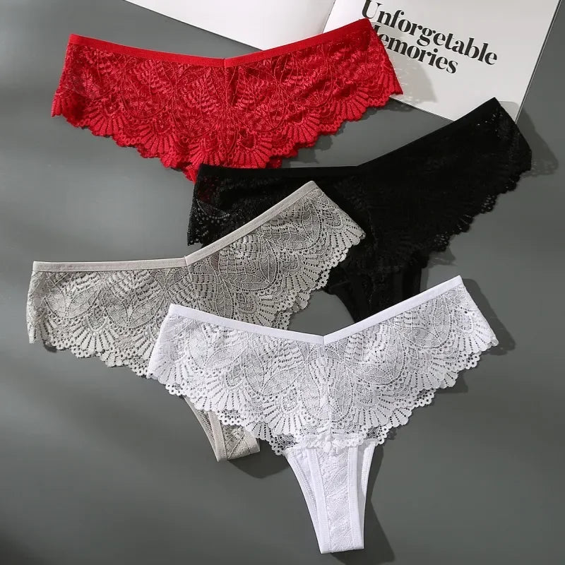 [Huge Sale] Cheap Plus Size Sexy Lace Panties Women Underwear Factory Price Discount Ready to Ship Bulk Stock Cotton Lingerie