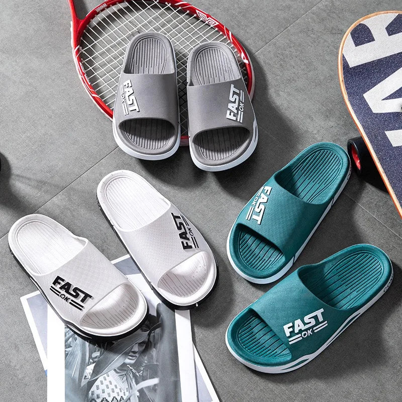 Unisex Summer Flat-Style PVC Sandals New Home Anti-Slip Insole Slippers with EVA and Foam for Fall Outdoor Use Hot Sales
