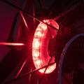 For ROCKBROS Smart Kids Bicycle LED Wheel Light Balanced MTB Wheel with Vibration Sensing Battery Power Supply
