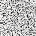 50pcs Random Acrylic Letter English Words Spacer Beads for Jewelry Making Handmade Diy Bracelet Necklace Children's Teaching