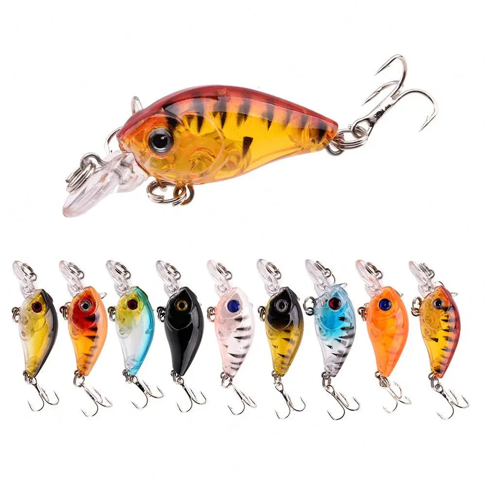 45Mm 4G Minnow Fishing Lure Topwater Hard Bait Wobbler Bait Crankbait Minnow Bass Pesca Fishing Tackle Swimbait