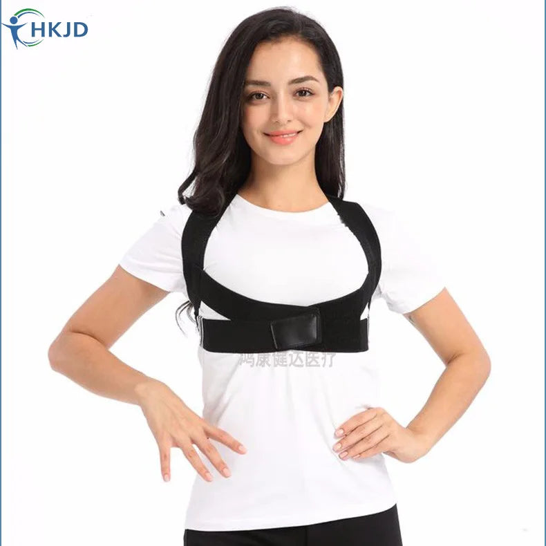 Wholesale Adjustable Upper Back Brace Posture Corrector Professional Protection Breathable Support for Back Shoulder