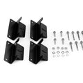 Aluminum Solar Panel Support Z Shaped Brackets for RV Boat Caravan Solar Panel Mounting System for Easy DIY off Grid
