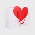 2022 White Creative Wedding Paper Bag Made of Cardboard with Nylon Rope for Wallet Use