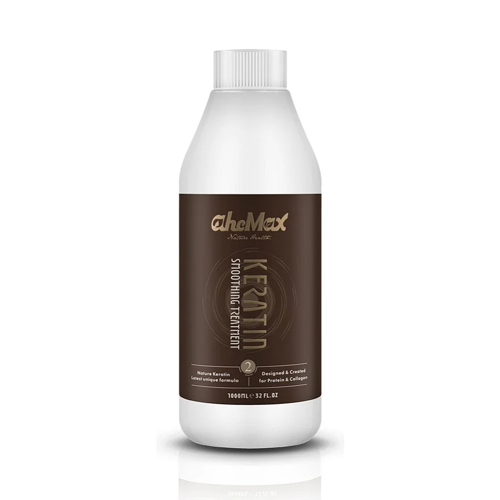 AHCMAX Professional Organic Amino Acid Brazilian Keratin Hair Straightening Cream Treatment