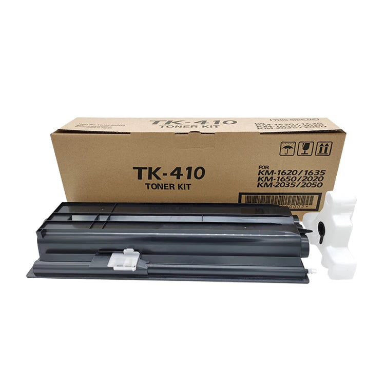 HUIBA Compatible TK410/418/420/428 TK-410 KM1620/1635/1650/2050/2035/1648/2550 Copier Toner Cartridge Full 5% Coverage 18-Month