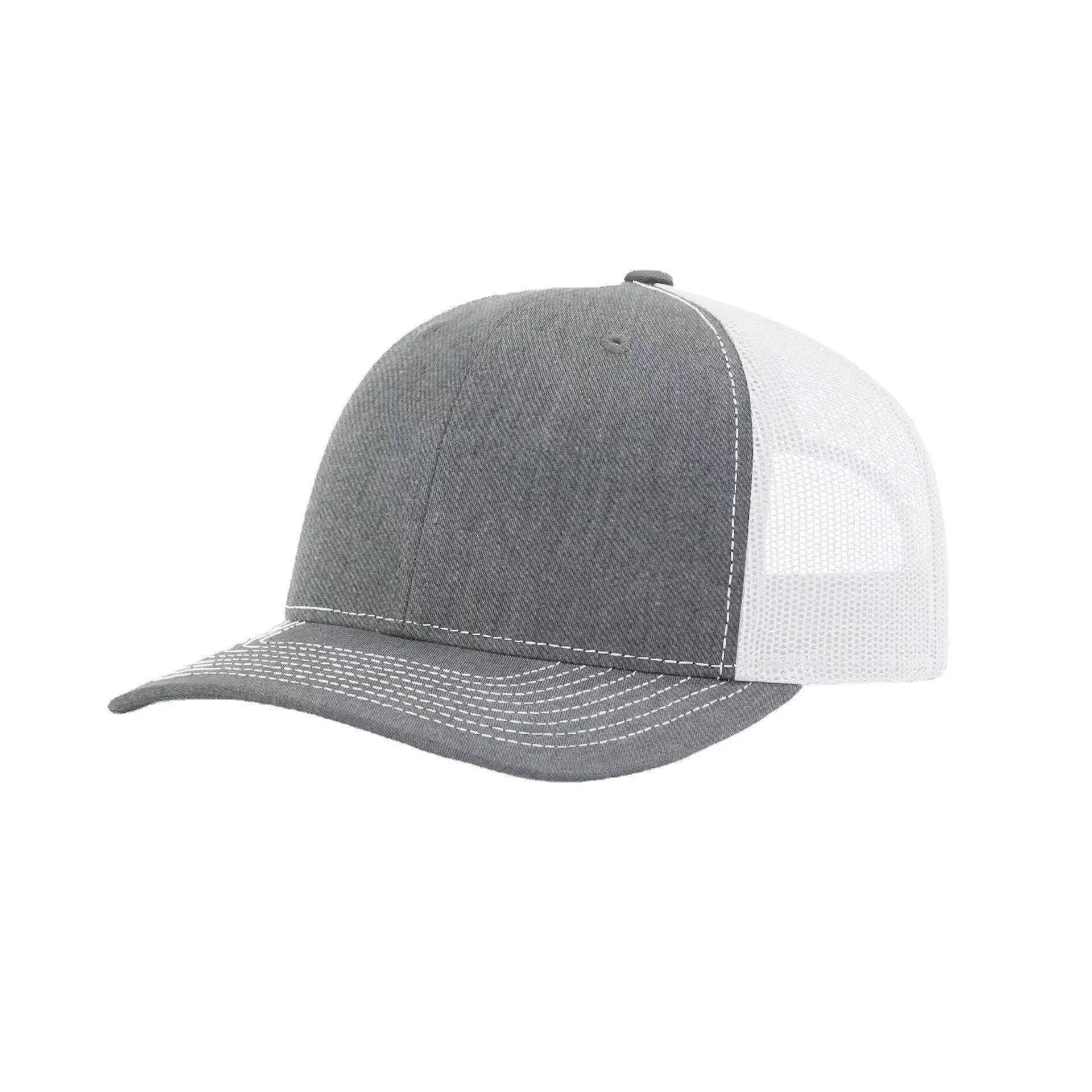 WoZhen Wholesale Richardson 112 Trucker Hats Plain Mesh Cap for Men Women Custom Logo Stylish for Fishing Cycling Beach Outdoor