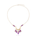 Boho Tassel Head Chain Forehead Crescent Moon Hair Chain Crystal Gypsy Jewelry Headpieces Hair Accessories for Women and Girls