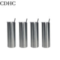 Buy Bulk Tumblers Wholesale 20oz Double Wall Insulated Vacuum Insulated Straight Stainless Steel Skinny Tumbler Cup With Lid
