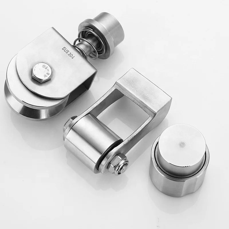 Sliding Gate Hinge Folding Gate Flexible Bearing Rotating Hinge Bi-folding Gate Hinge Straight Bracket