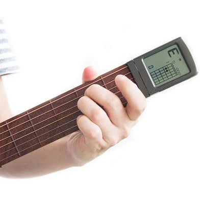 Manufacturer Wholesale SOLO Digital 6 Strings Portable Chord Trainer Pocket Guitar Trainer