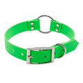 Large Durable PVC Coated Nylon Webbing Dog Collar Customizable 20 Different Colors Waterproof PU Material Cat Collars Included