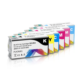 Ocbestjet PJIC1- PJIC6 PJIC1 Compatible Ink Cartridge With Pigment for Epson PP-100N PP-50 PP-50BD PP-100 II Printer