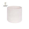 KUYUE Storage Baksets Bins Organizer Bookcases ShelvingStylish&Durable Woven Cotton Basket Containers for Organizing