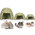 New Arrival Square Mouth Ball-shaped Woven Hanging Hummingbird House - Creative Bird Shelter Hanging Grass Woven Nest Garden D