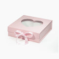 Low Moq Valentine Heart Box Heart Shape Gift Box With Ribbon for Mother's Day