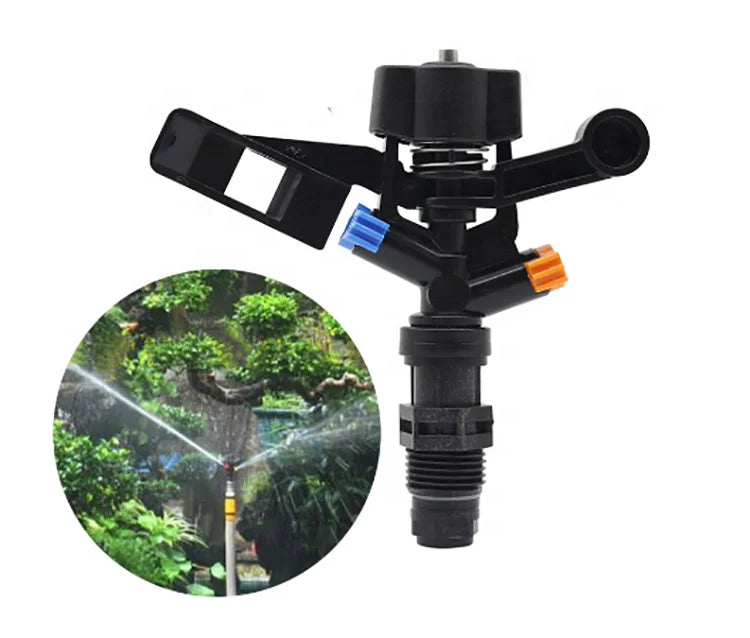 360 Degree Agricultural Lawn Farm Garden Automatic Irrigation Rocker Arm Rotary Sprinkler