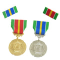 Factory Custom UAE Dubai Saudi Arabia Pakistan Award Commemorative Metal Medal  with 3D Logo Award Honor Medals with Leather Box
