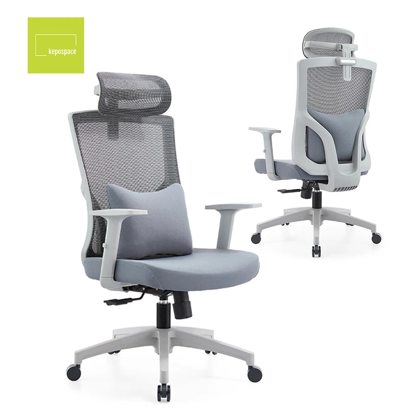Wholesale Cheap Modern Computer Desk Chair Lumbar Cushion with Storage Compartment Executive Ergonomic Mesh Swivel Office Chair