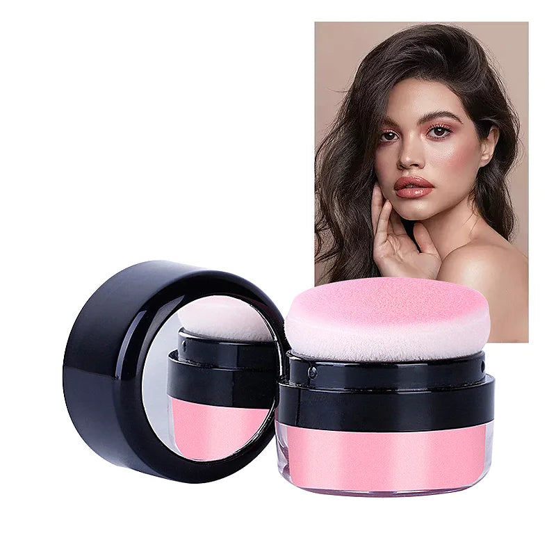 DIY Makeup Manufacturers' Private Label Regular Size Single Color Mineral Waterproof Matte Printed Logo Powder Blush for Face