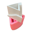B-3465 DIY originality stair cement flowerpot silica gel mold step flowerpot modeling