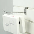 Adhesive Clear Display Circle Hang Tab