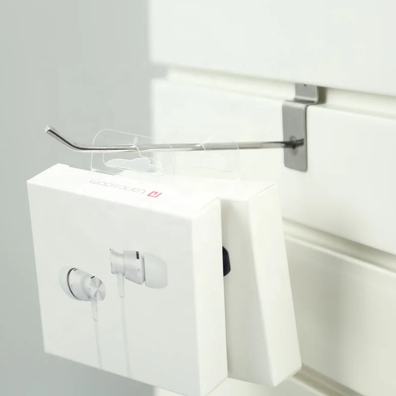 Adhesive Clear Display Circle Hang Tab