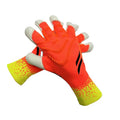 2025 LAO High Quality Anti-Slip Football Goalkeeper Gloves Customized Logo Design Breathable Rubber Material