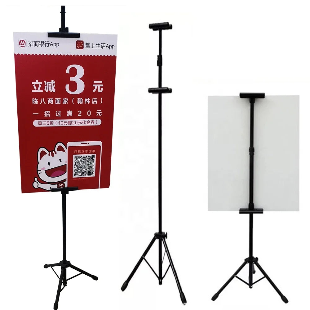 2026 Wholesale Double Sided Heavy Duty Tripod Stand
