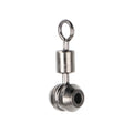 3-Way Copper Alloy Swivel Snap Hook Rolling Bearing Fishing Swivels for Carp Tackle Accessories & Tool