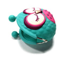 3D Custom Cute Cartoon Any Animal Shaped Pen Case Zipper Bag Kids Gift Hand Held Wallet Silicone Pencil Bag for Girls